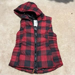 Plaid vest